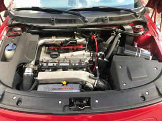 Motorraum.