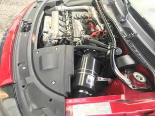 Motorraum.