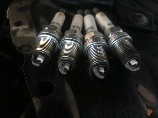 NGK Zündkerzen sind in meinem Motor noch Super in Ordnung